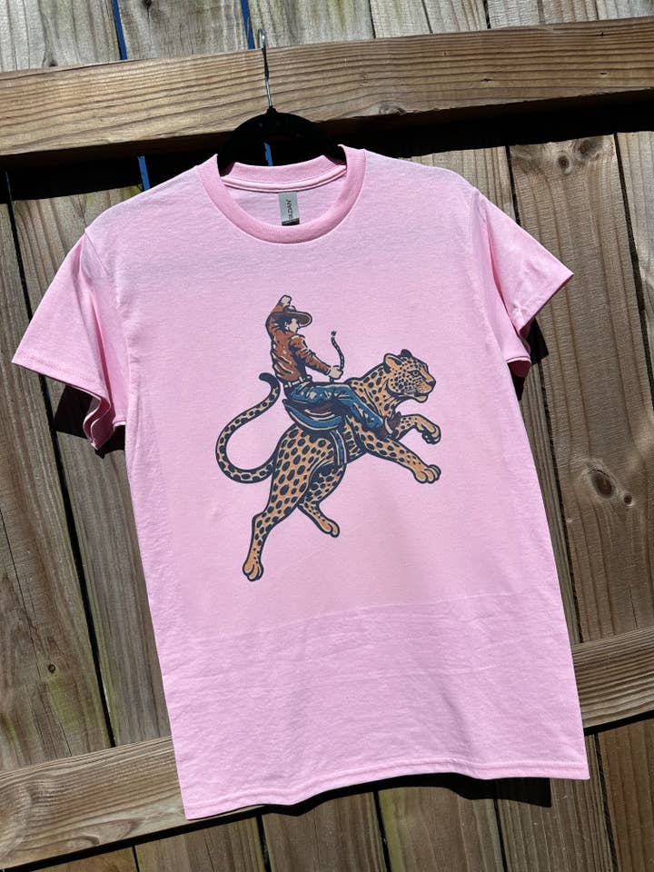 Gunpowder and Glam Boutique - Wholesale Graphic Sweatshirt - Women's - Cowboy Jaguar Tee or Crewneck4