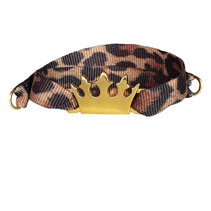 BRACELET JAGUAR COURONNE DORÉE pour la vente par Smartever Srl