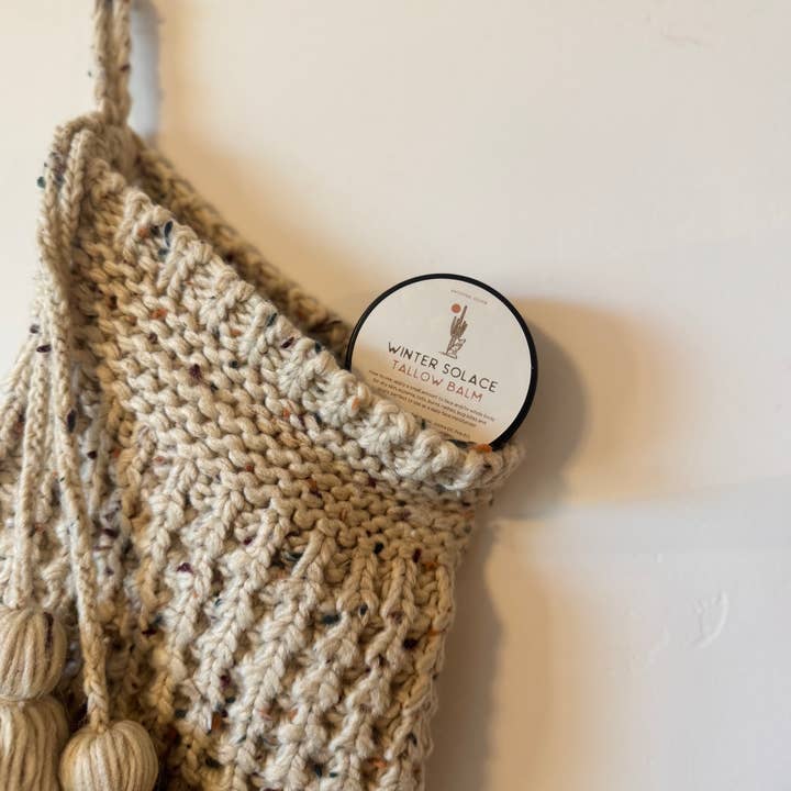 Christmas Scented Tallow Balms for wholesale by Ancestral Solskin