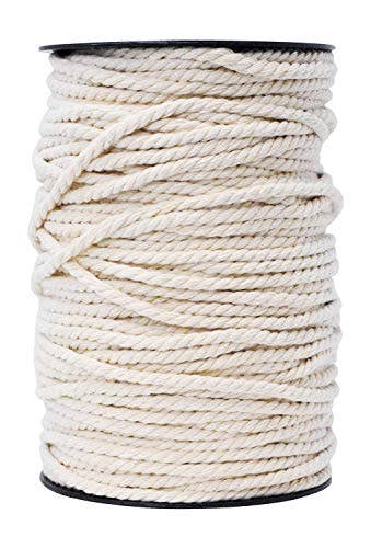 Mandala Crafts - Wholesale Craft Supplies - 3-Ply Cotton Macrame Cord Supplies for Crafting & Décor6