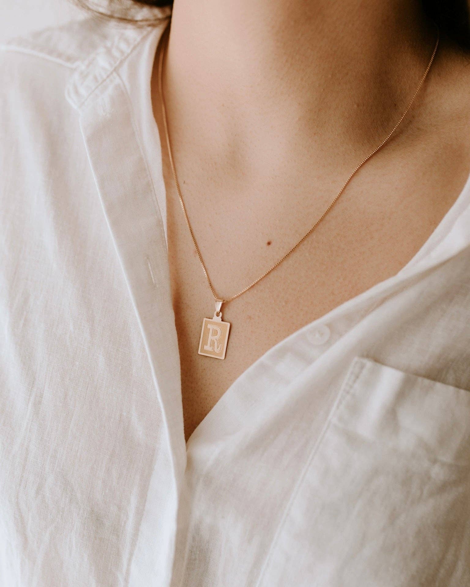 Sydney Rose Co. – Colar pingente/pendente por atacado – Colar com Inicial Original4