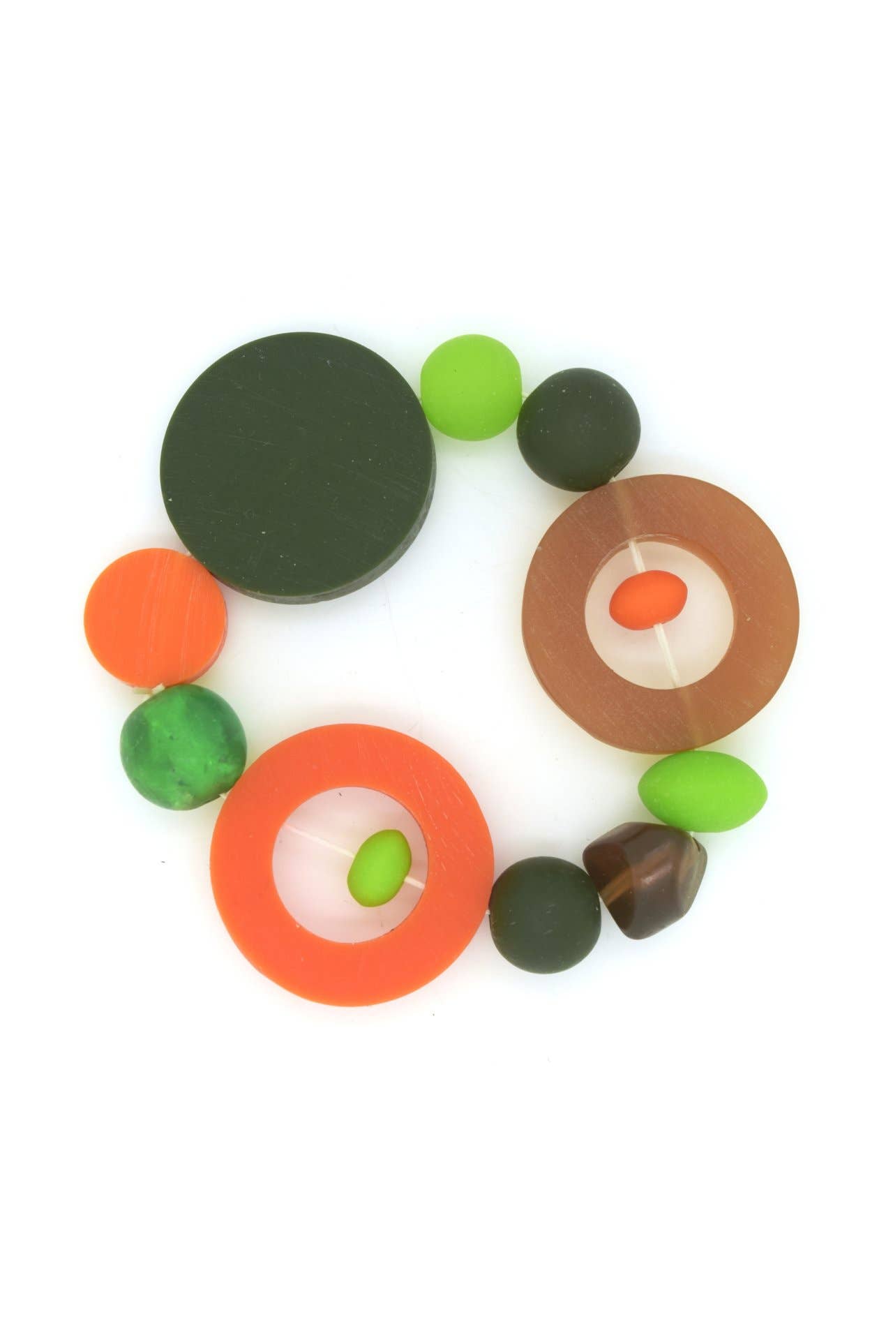 Nusantara Inc. - Wholesale Beaded Bracelet - Diwali Resin Bracelet-028055