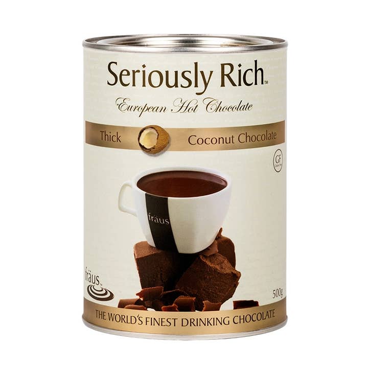 Coconut Seriously Rich – Hot Chocolate 500g for wholesale by Fraus Australia