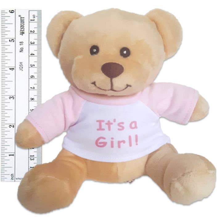Hug-a-BooBoo - Wholesale Stuffed/Plush Toy - Kids & Baby - "It's a Girl!" Small & Super Cute Teddy Bear2