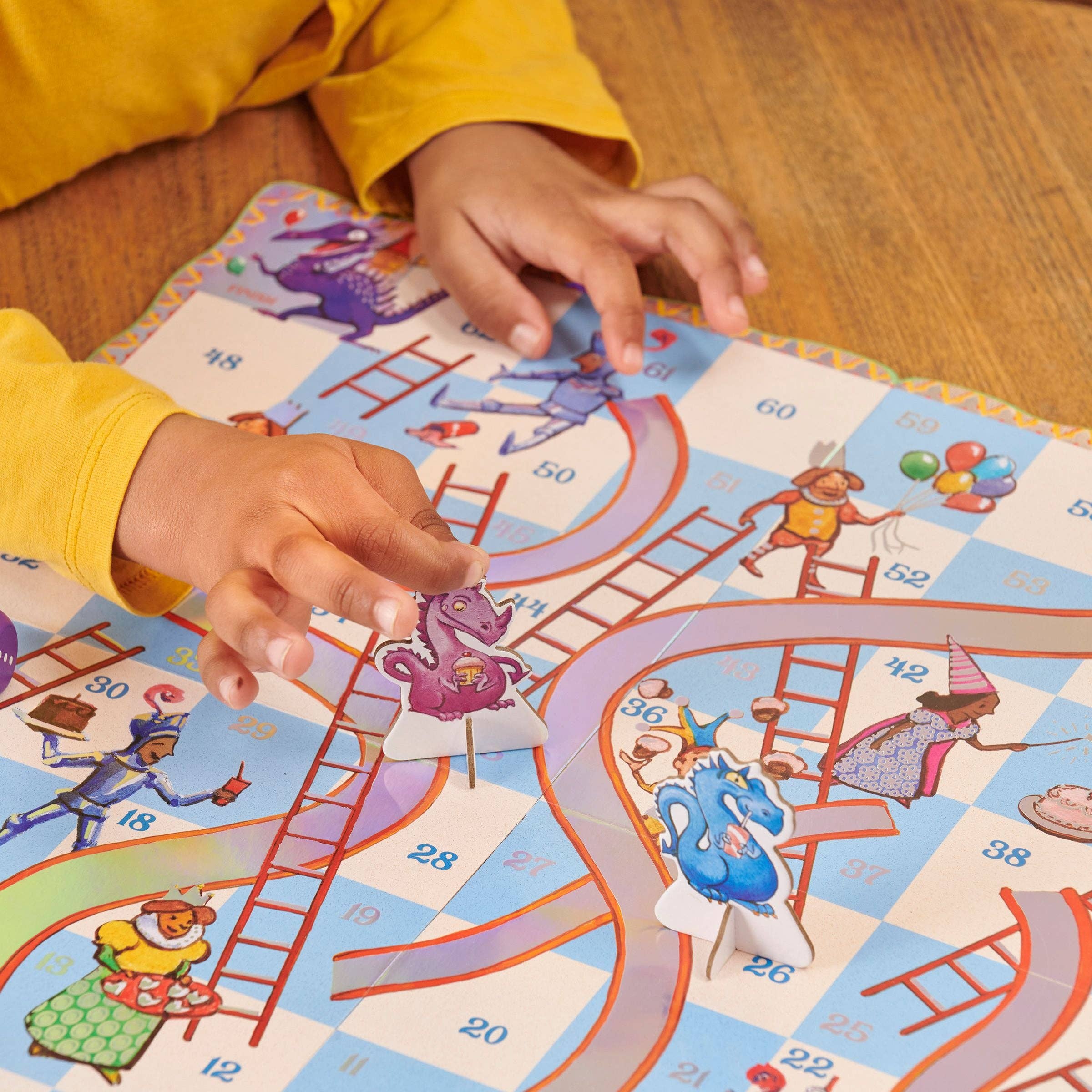 eeBoo - Wholesale Board Game - Slips & Ladders Dragon Shaped Game2