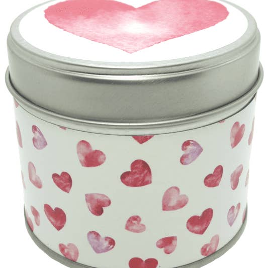 The Candle Company - Wholesale Reiskaarsen - Marokkaanse oranjebloesem jasmijn en basilicum geurkaars blik