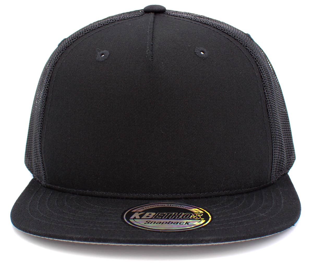 KBETHOS - Wholesale Trucker Hat - Men&#x27;s - Five Panel Mesh Snapback1