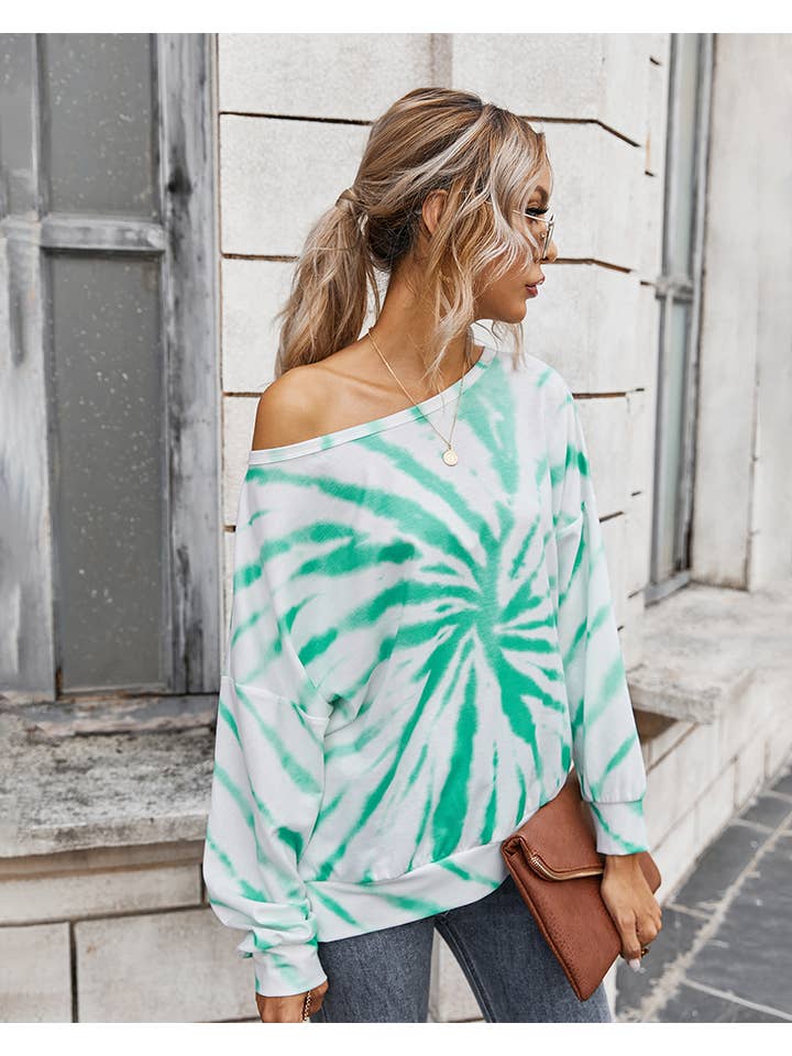 YNIQUE – wholesale Blus - Dam – Off Shoulder Casual Loose Oversized Skjortor för kvinnor