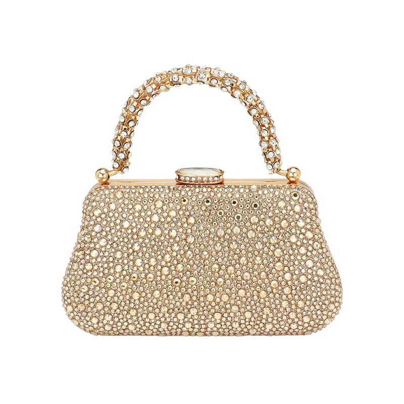 Pearl and Rox - Wholesale Clutch Bag - Women's - Bling Top Handle Crossbody Evening Bag7