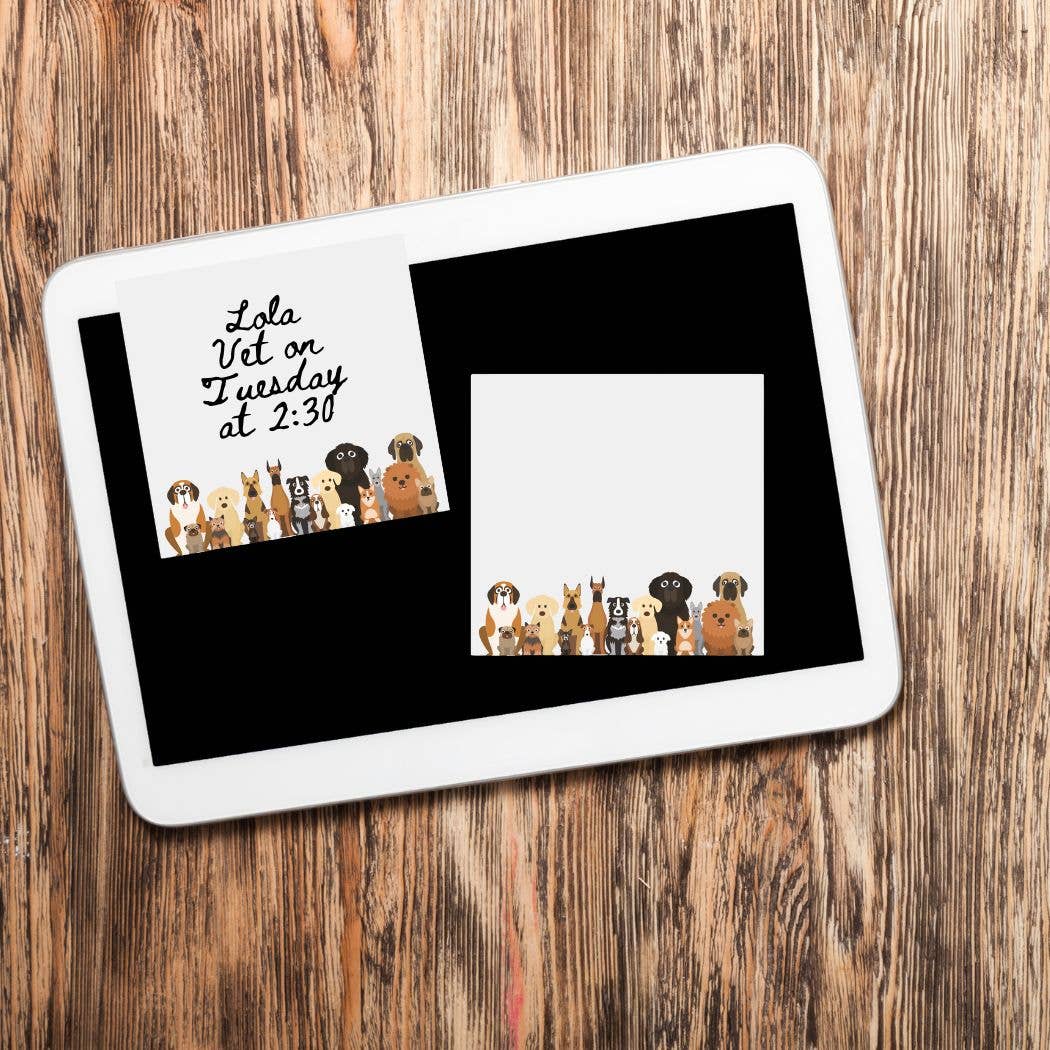 Post-it® Notes Design Series - Wholesale Sticky Notes - Dog Lover Post-it® Notes – 3x3 – Lots of Pups sticky notes1