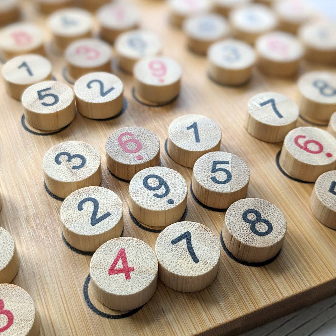 Robert Frederick Ltd – Engroshandel Brætspil – Bambus Solitaire og Sudoku Dobbelt Sæt - Fremstillet med Bæredygtige Materialer5