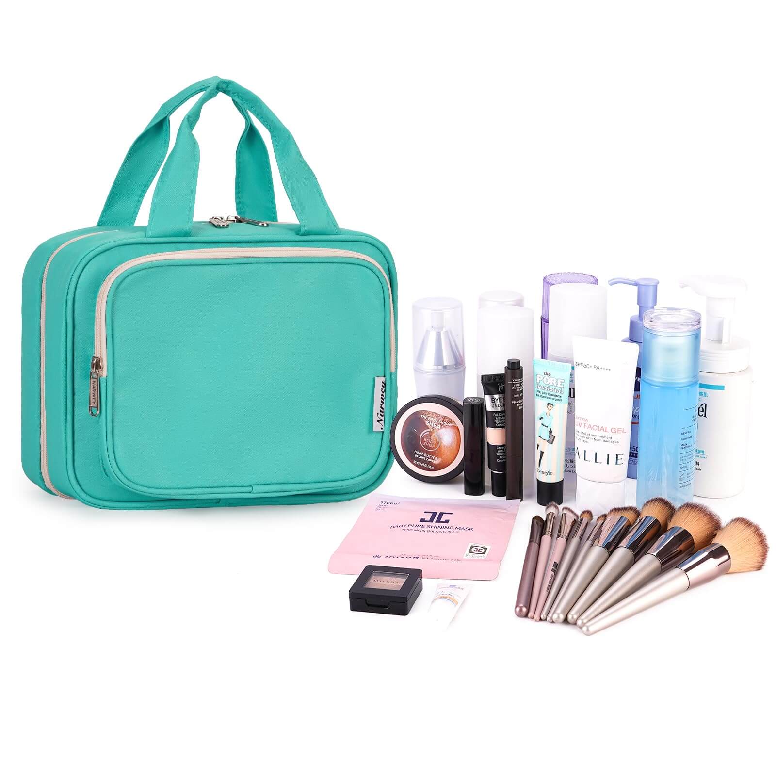 wandf – Großhandel Schmink-/Kosmetiktasche – Hängender Kulturbeutel für Frauen Reise-Make-up-Tasche56