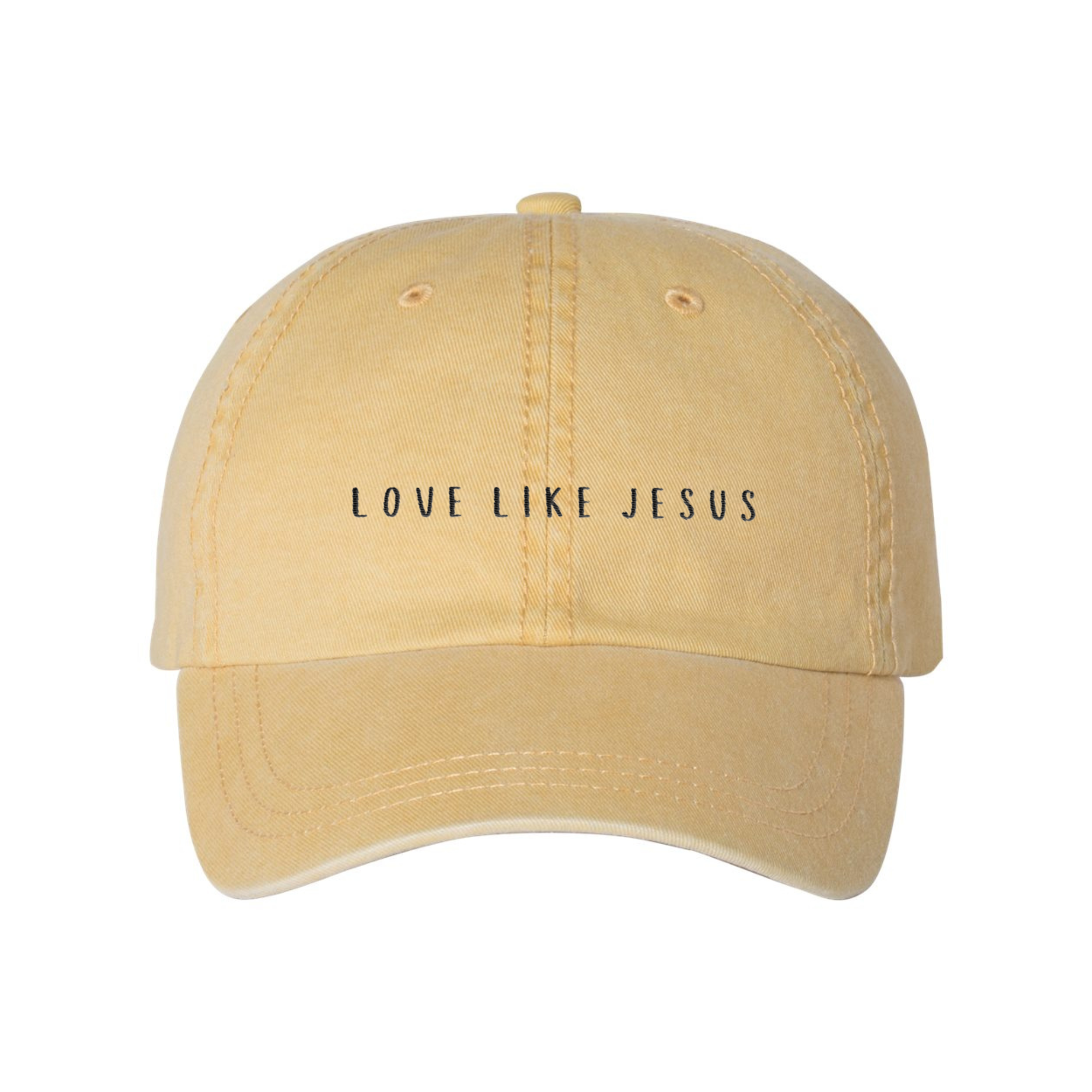 Scripted Pearl - Wholesale Baseball Cap - Women's - Love Like Jesus Embroidered Baseball Cap, Christian Ball Hat14