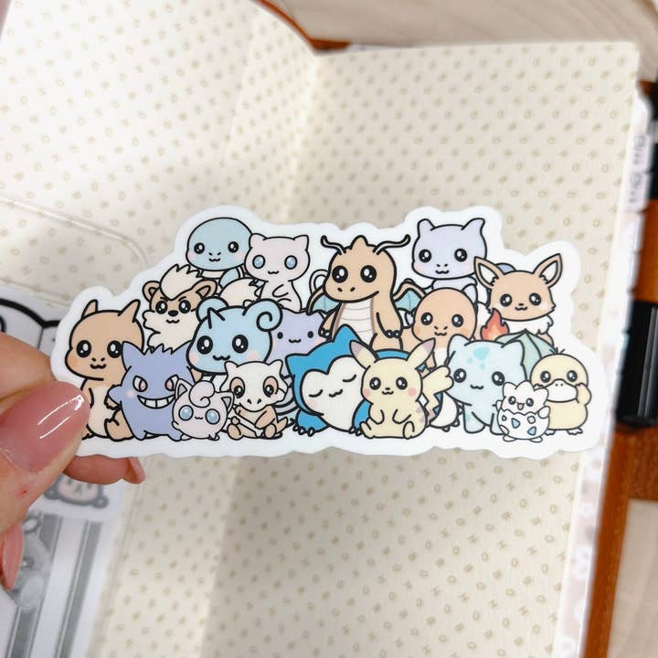 151 - POKEMON LIMITED EDITION - VINYL STICKER DIE CUT for wholesale by AubrielBoutique