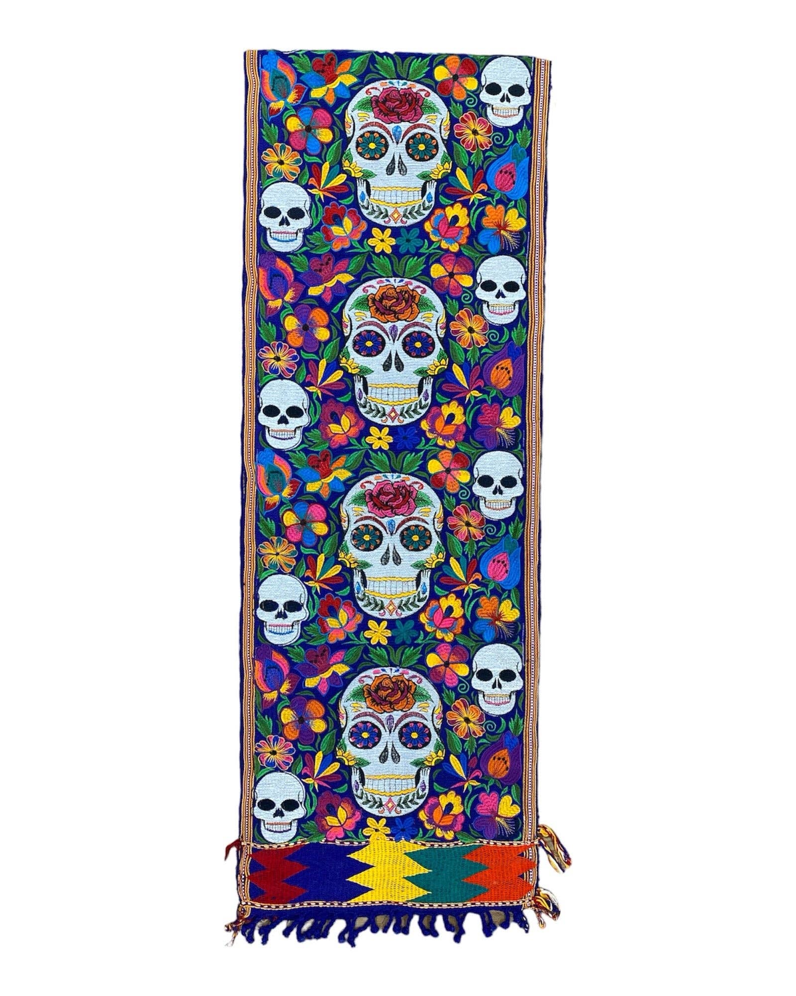 Cielito Lindo - Wholesale Table Runner - Skull Embroidered Table runner1
