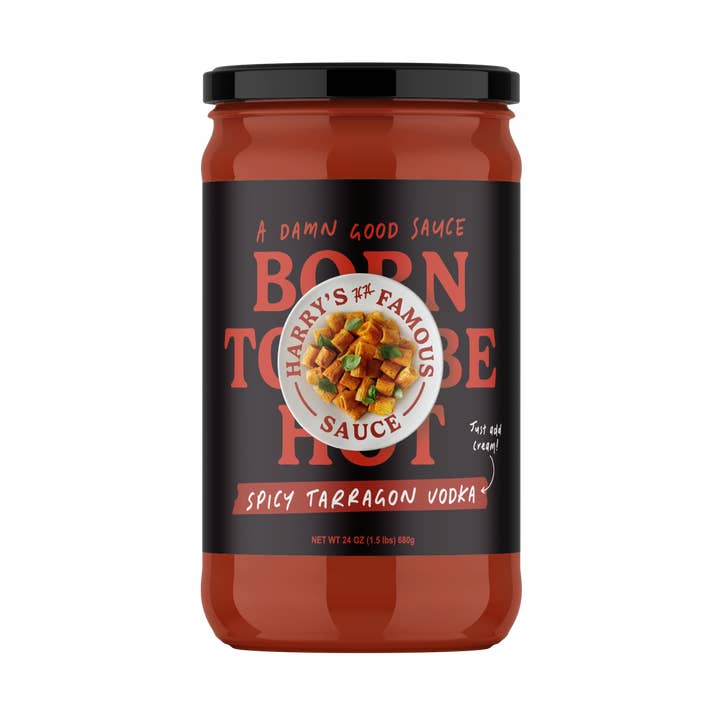 Spicy Tarragon Vodka Sauce for wholesale by Harry's Famous Sauce