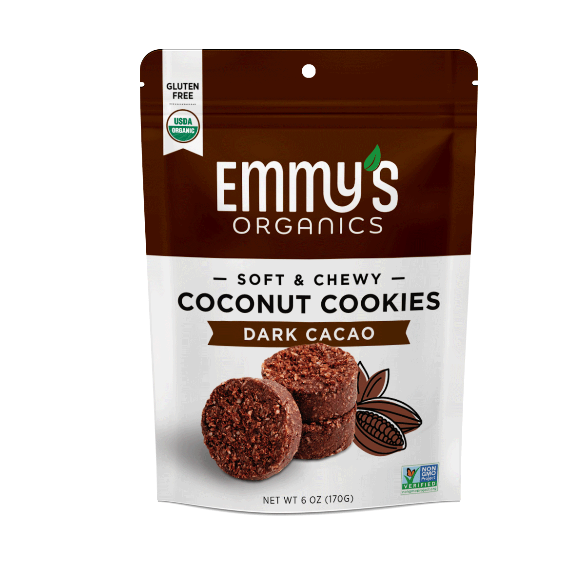 Emmy's Organics - Wholesale Cookie - Best Sellers 6oz Coconut Cookie Master Case (32 units)1