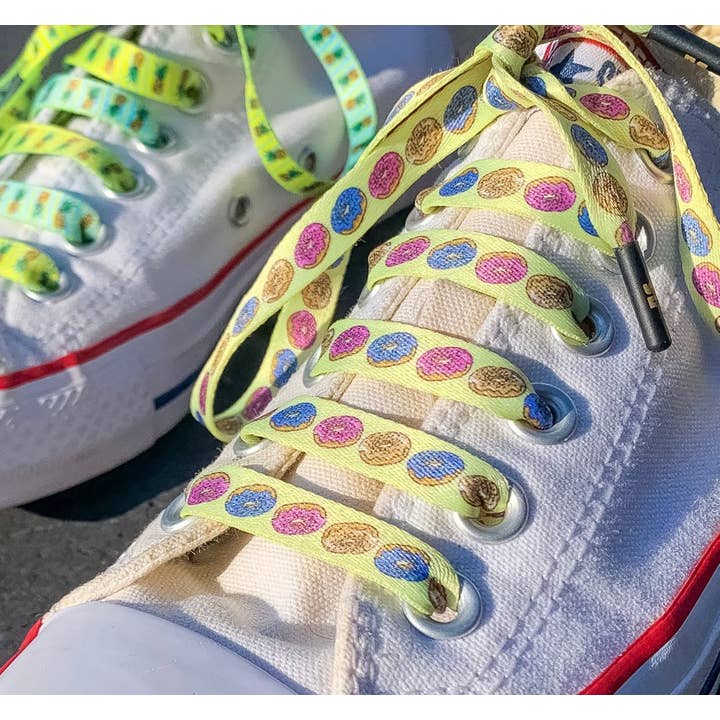 Spiffy Laces - Vendita all'ingrosso Lacci per scarpe - Unisex - Lacci a ciambella FLAT Premium