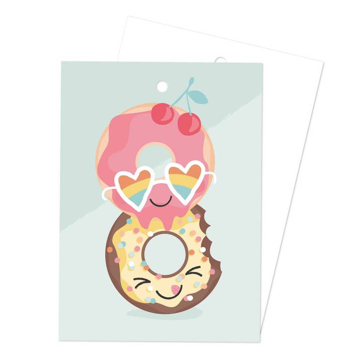 Gift tag - 'Sweet' Donuts for wholesale by Tante Kaartje