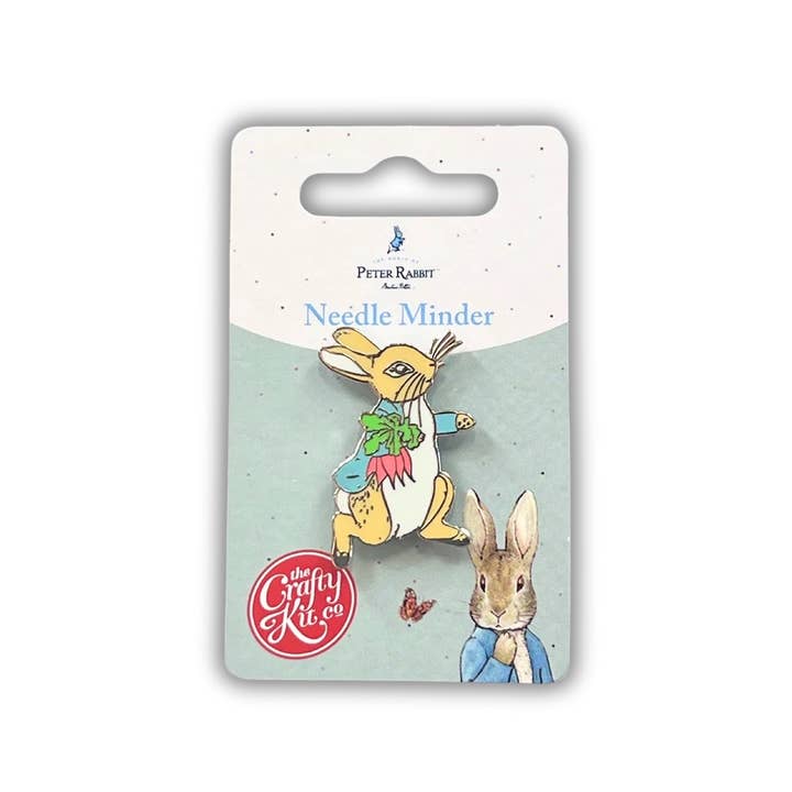 The Crafty Kit Company - Wholesale Embroidery/Cross Stitch Supplies - Beatrix Potter Needle Minder Peter Rabbit