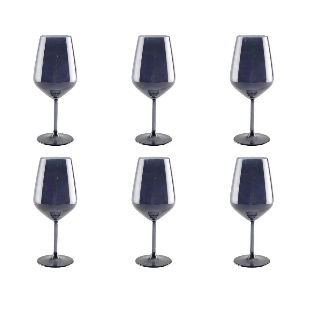 AULICA – wholesale Wine glass – Black wine glasses - set of 60