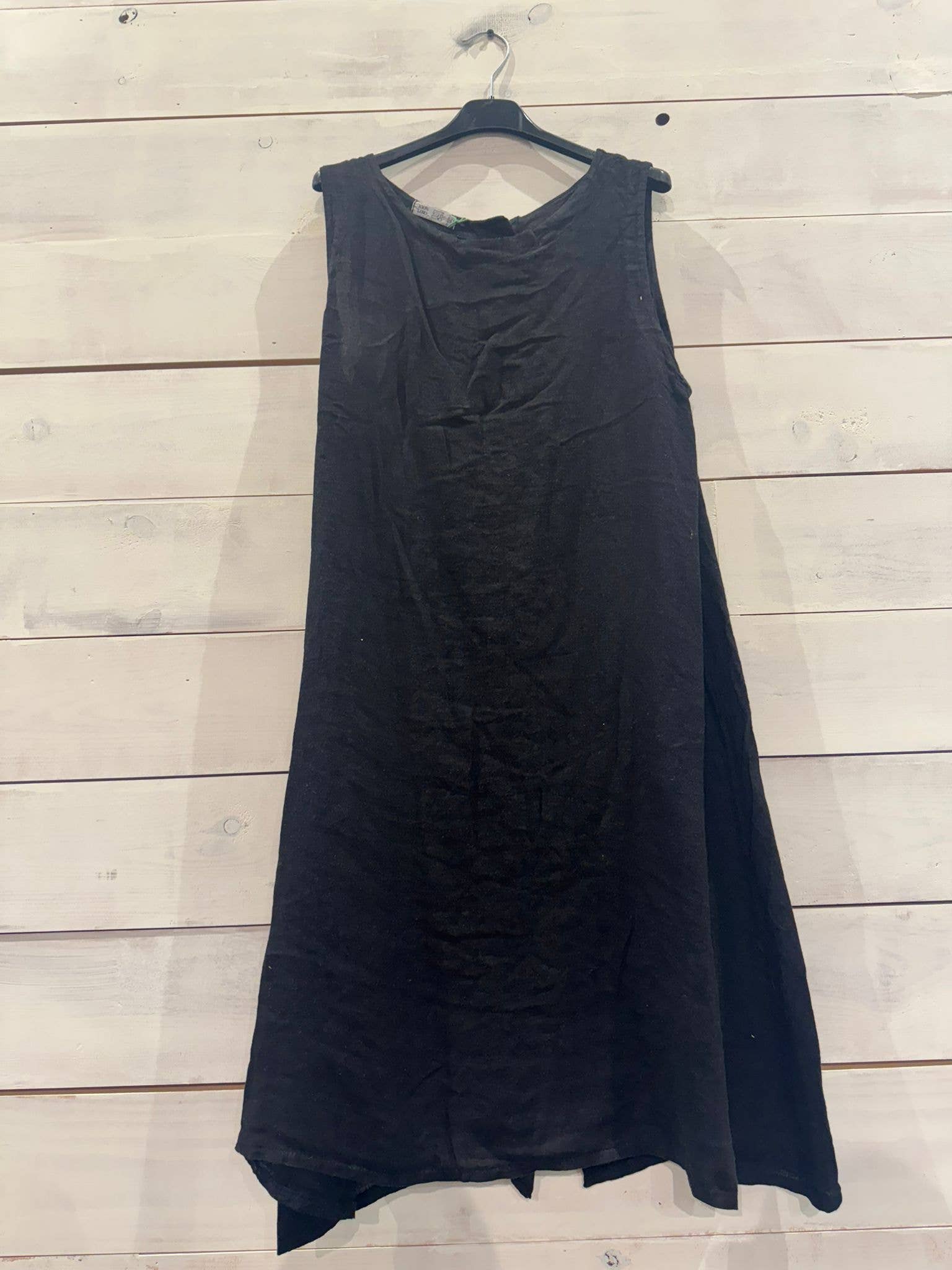 Linos y Textiles – wholesale Dress – Women's – REF 29306 SHORT SLEEVE DRESS SISA LINEN 100%10