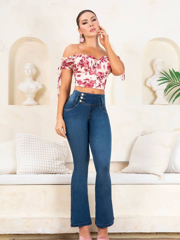 JEAN PUSH UP MH S0083 pour la vente par Shape Up Wear