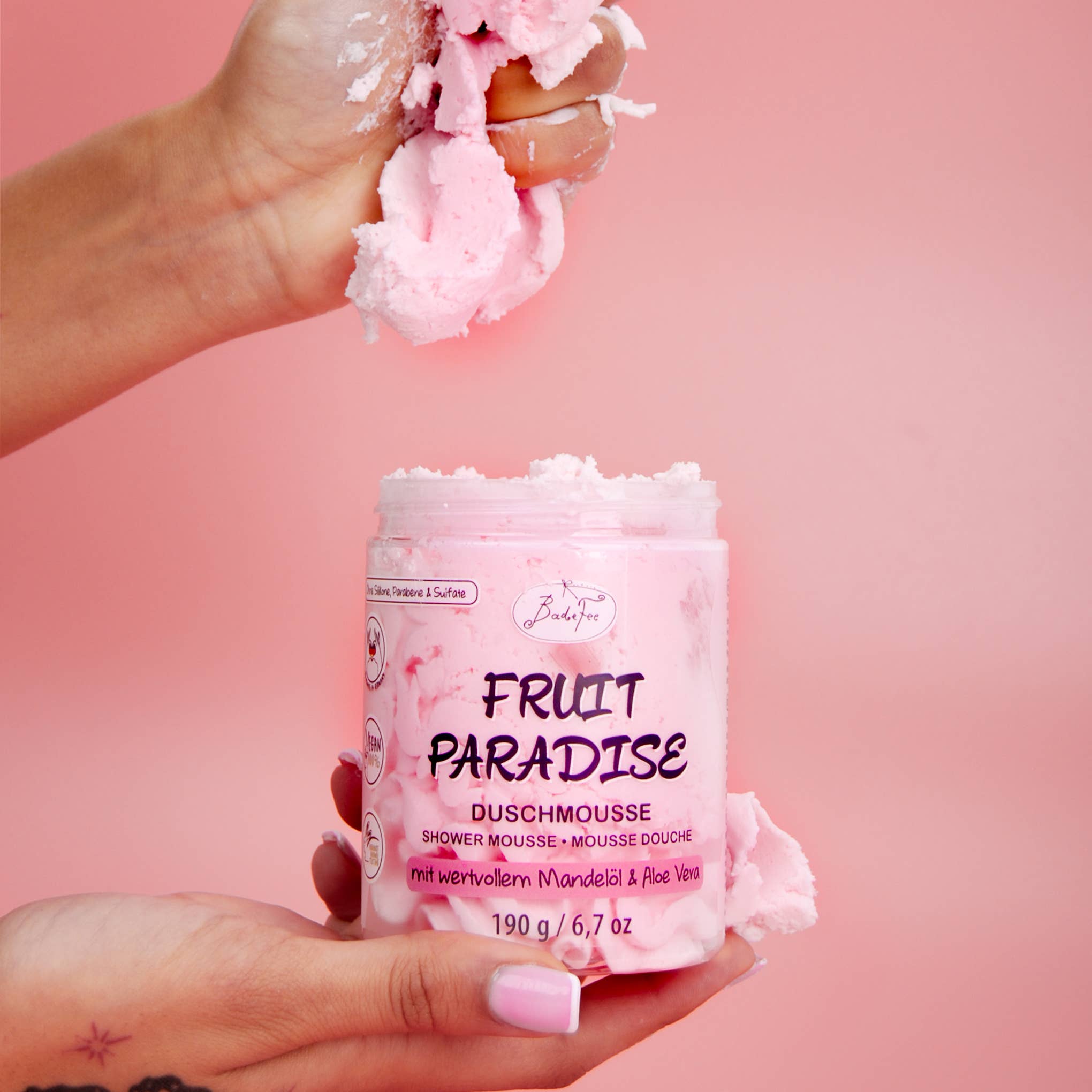 BadeFee - Wholesale Bath & Body Set - Shower Mousse Fruity Paradise2