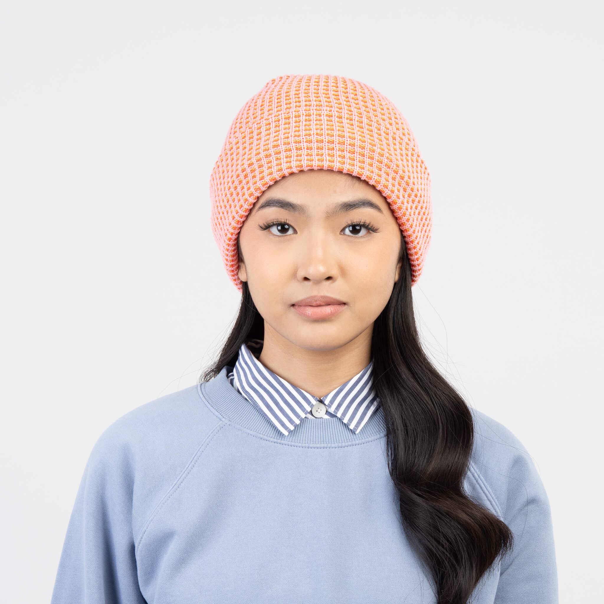 VERLOOP | knits - Wholesale Beanie - Unisex - Simple Grid Knit Beanie17