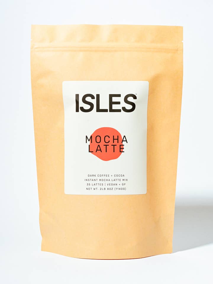Mocha Latte Mix, 40oz for wholesale by ISLES