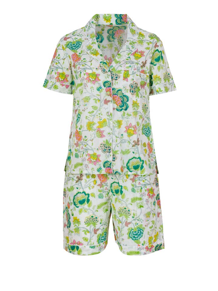 Floral Cotton Nightwear Set for Women for wholesale by Ariastop.com corporation