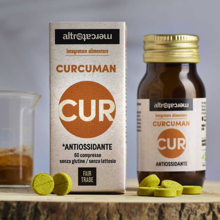 Altromercato - Wholesale Oral Supplement/Vitamin - Curcuman Supplement - 60 Tablets - 42 g2