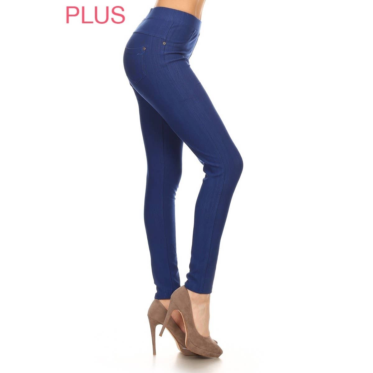 Leggings Depot – wholesale Byxor - Dam – plus storlek jeggings (2X3X)16