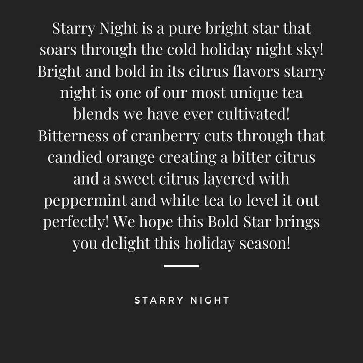 Birch Tea Co. - Wholesale Loose tea - Holiday Tea Collection - Organic Loose Leaf Tea Blend6