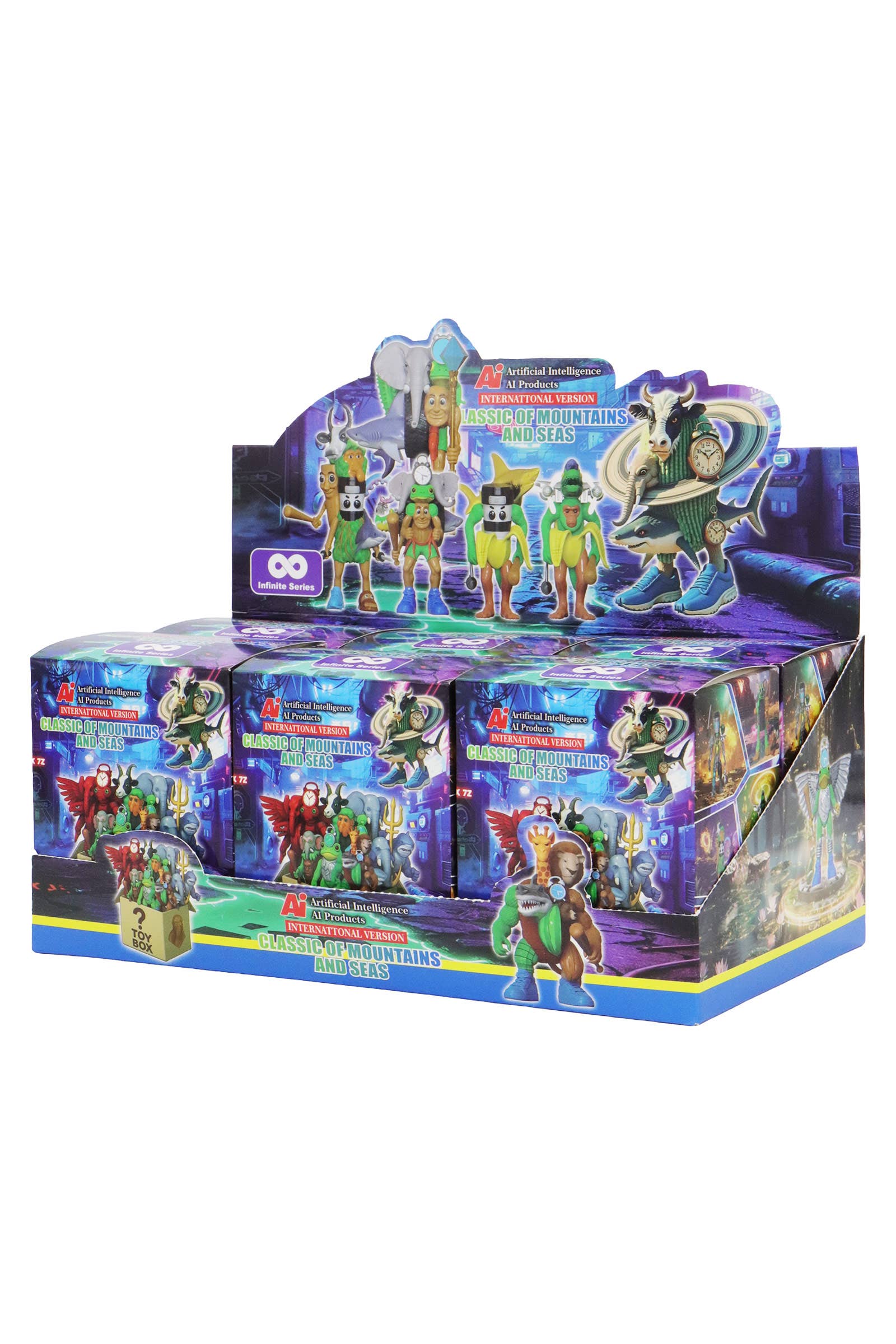 SORTIDAS Caixa Mistério de Figuras Brain Rot - 6 Unidades para venda a revendedores na Faire1