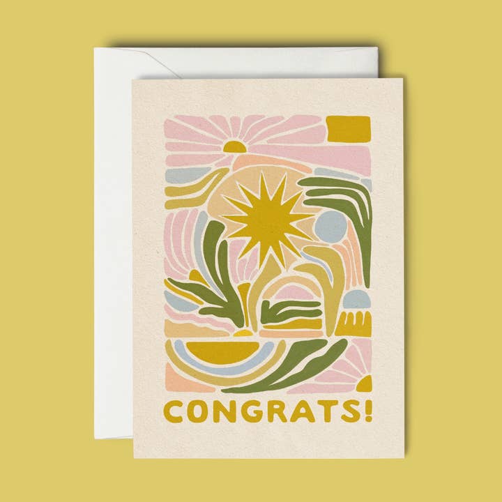 Tillykke! - Lykønskningskort for engroshandel hos The SoulShine Co.