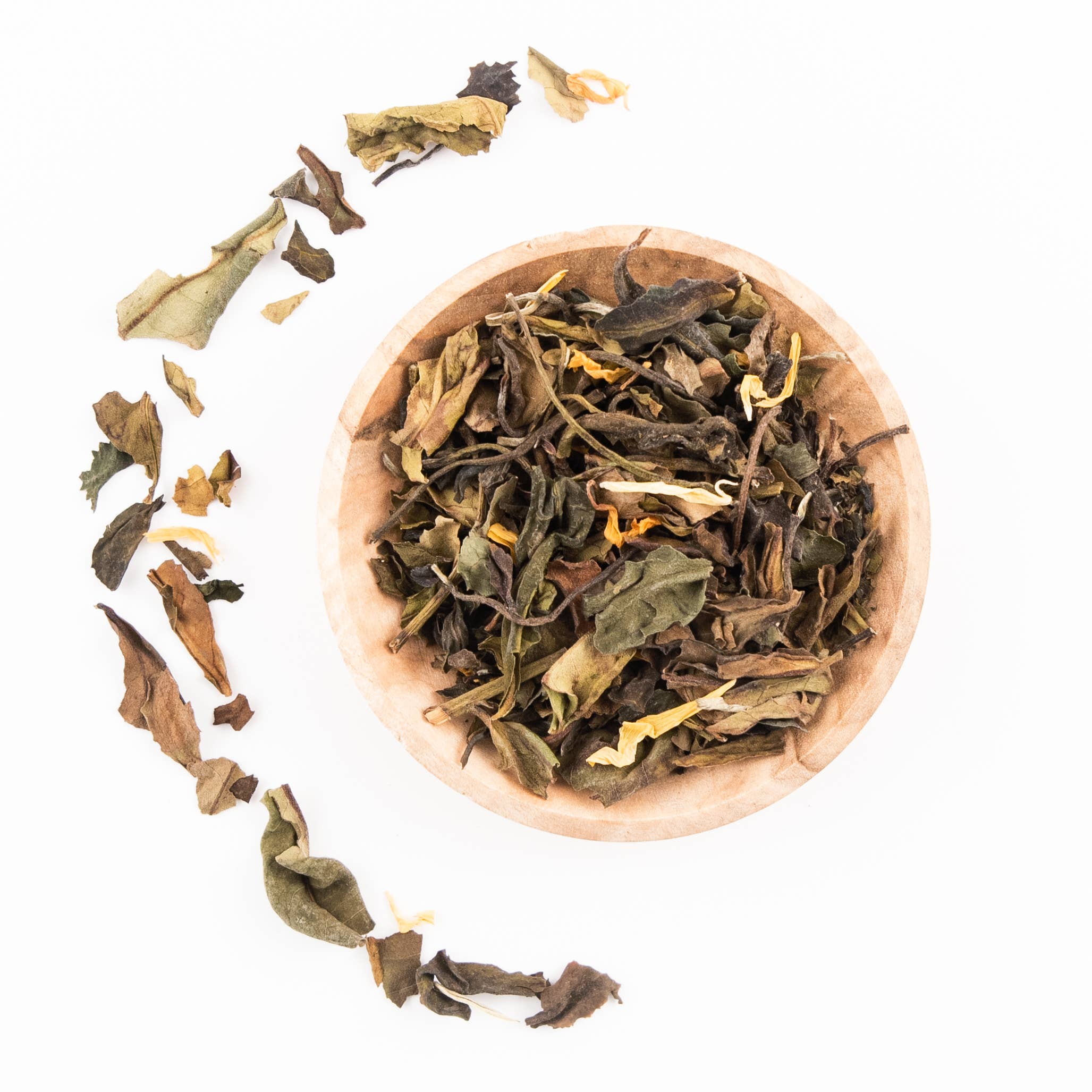 Boulder Tea Company – wholesale Tea bags – Colorado White Peach White Tea - Tin of 15 Tea Sachets3