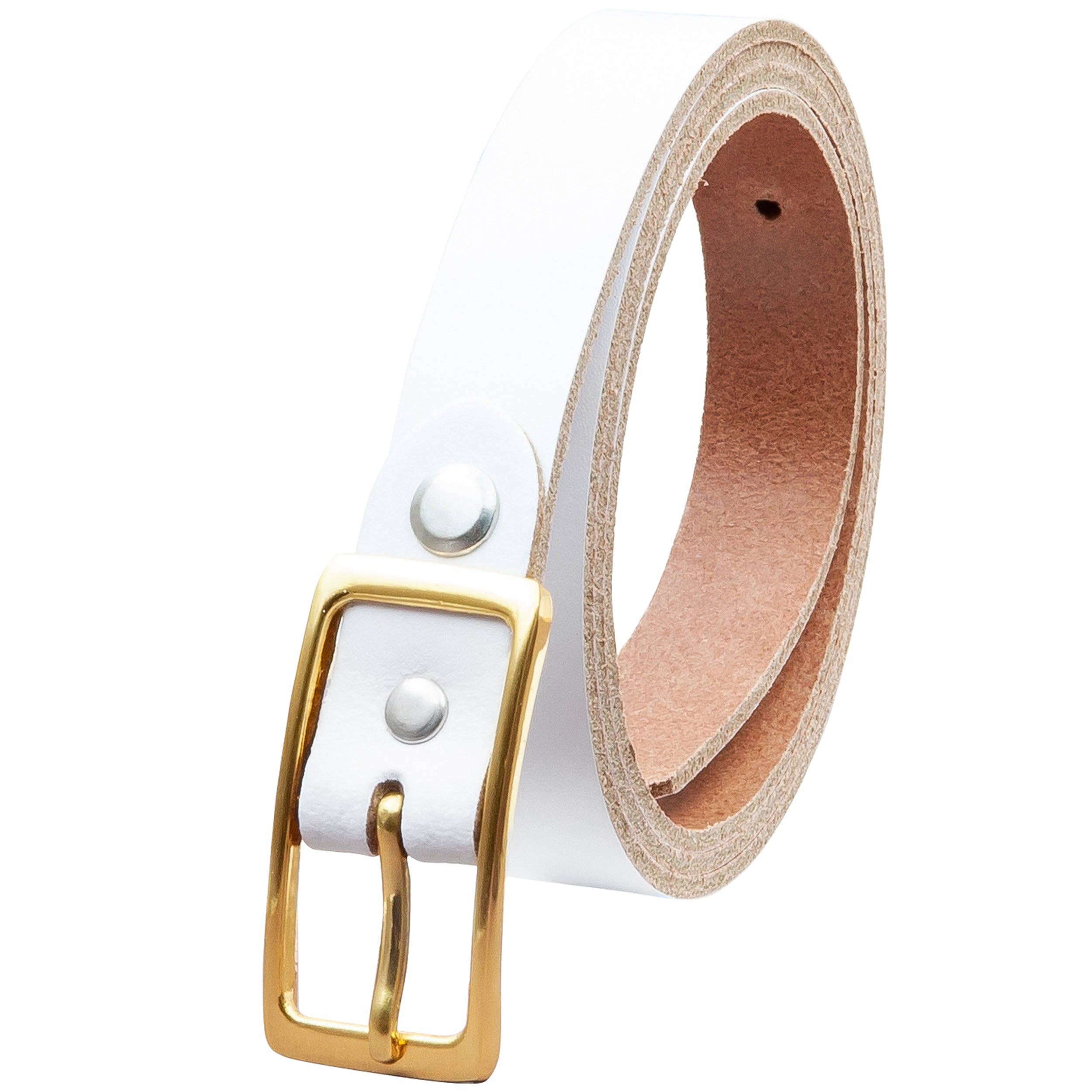 A-Venten GmbH – wholesale Bälte - Dam – 20 mm bälte tillverkat i Tyskland EH12-SL vit1