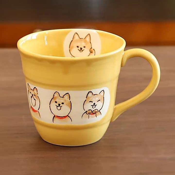 Setoyaki Shiba Inu Keramikbecher für den Großhandel von MinoCraft