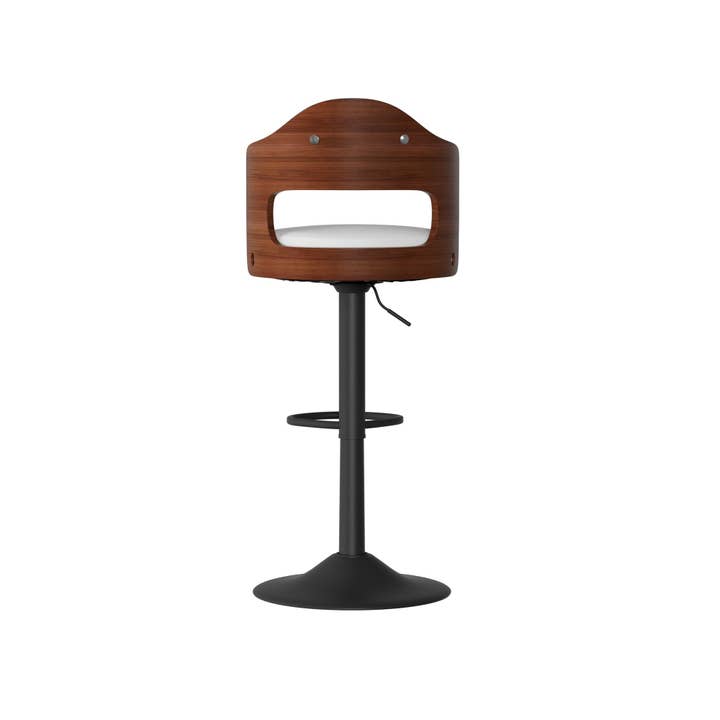 BlakOutlet - Wholesale Stool - Set of 2 Wooden Barstools PU Leather Upholstered Bar Chairs19