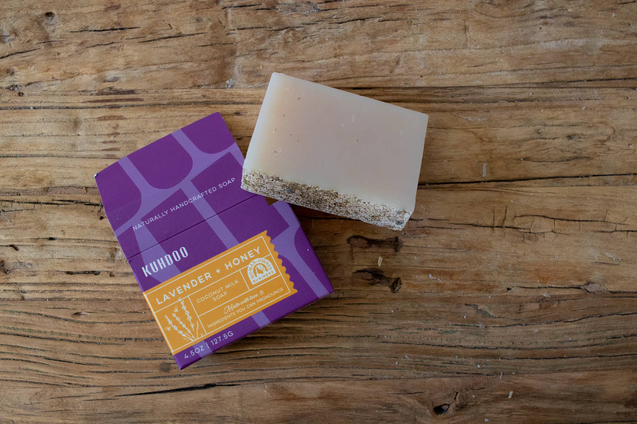 Kuhdoo Soap - Wholesale Bar Soap - Lavender and Honey Bar Soap5