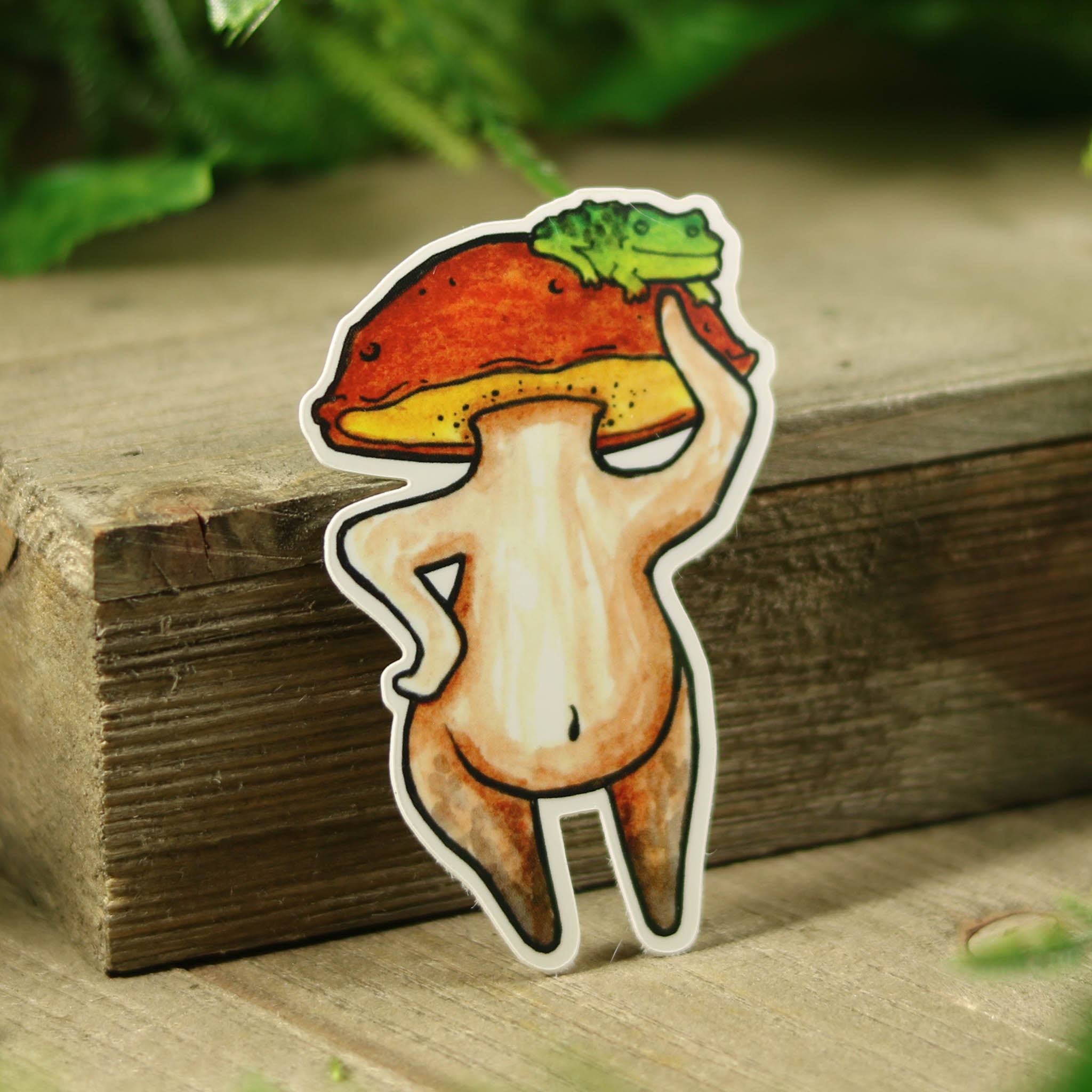 Funguise Friends by WkdWest - Wholesale Phone & Laptop Stickers - Vinyl Funguise® Sticker PACK - "Foraging Family"7