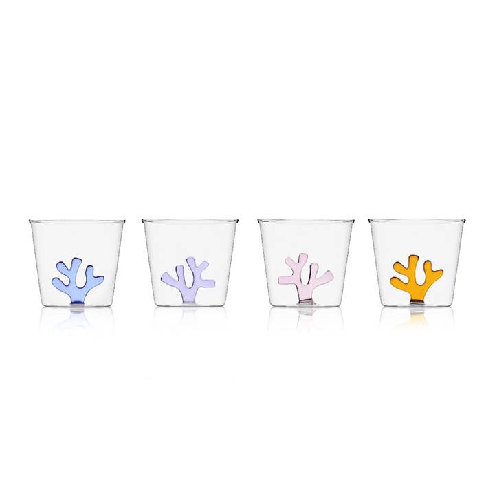 Sprezz - Wholesale Drinking Glass/Cup - Whimsical Tumbler Glasses | Set of Four