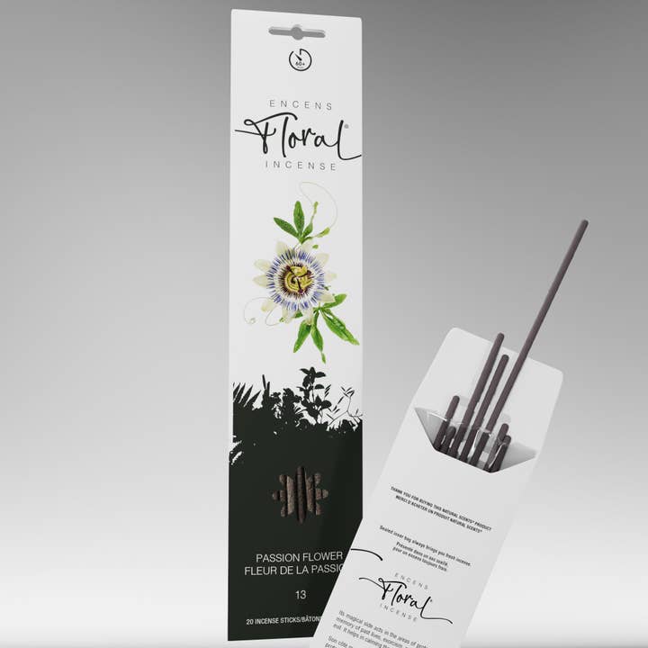 Floral #13 Passion Flower Incense Sticks for wholesale by NATURAL SCENTS