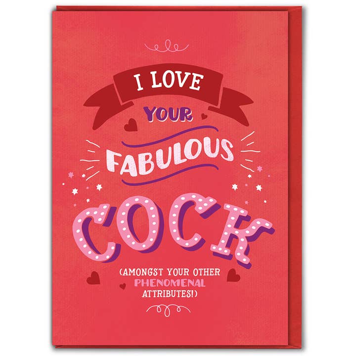 Brainbox Candy - Vendita all'ingrosso Biglietti per San Valentino - Biglietto di San Valentino Divertente in Vendita - Gallo Favoloso