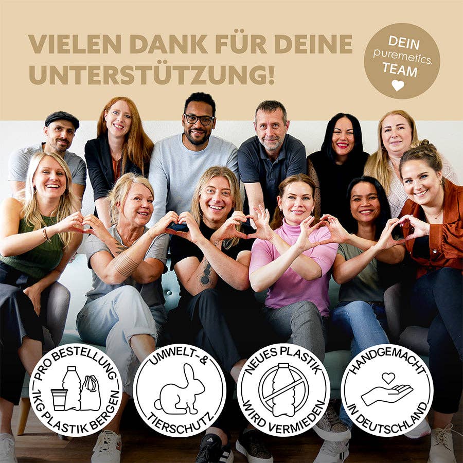 puremetics GmbH – wholesale Kroppsskrubb/Exfoliant – 3-i-1 duschfluff 'vanilj'6