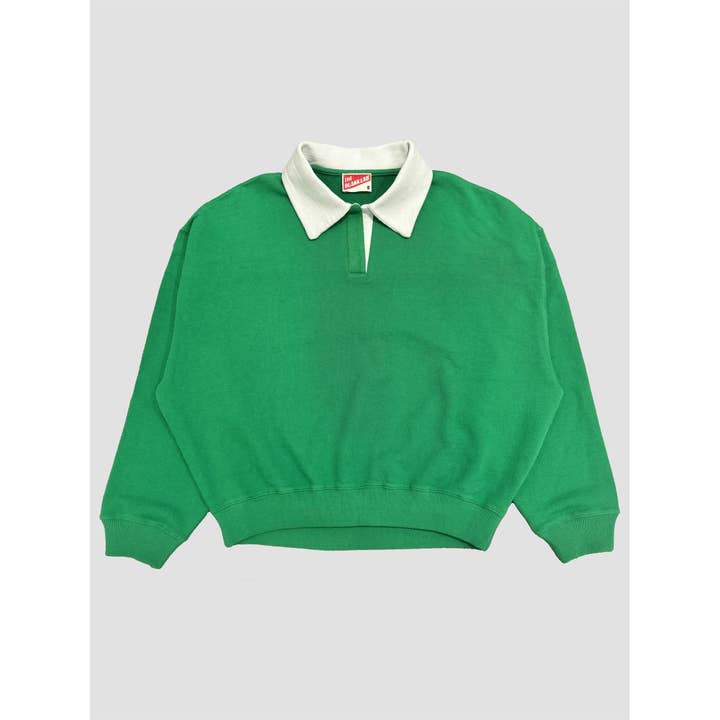 The Blank Lab - Wholesale Sweatshirt - Women's - Contrast Collar Casual Women's Sweatshirt (AAB486_REG)0