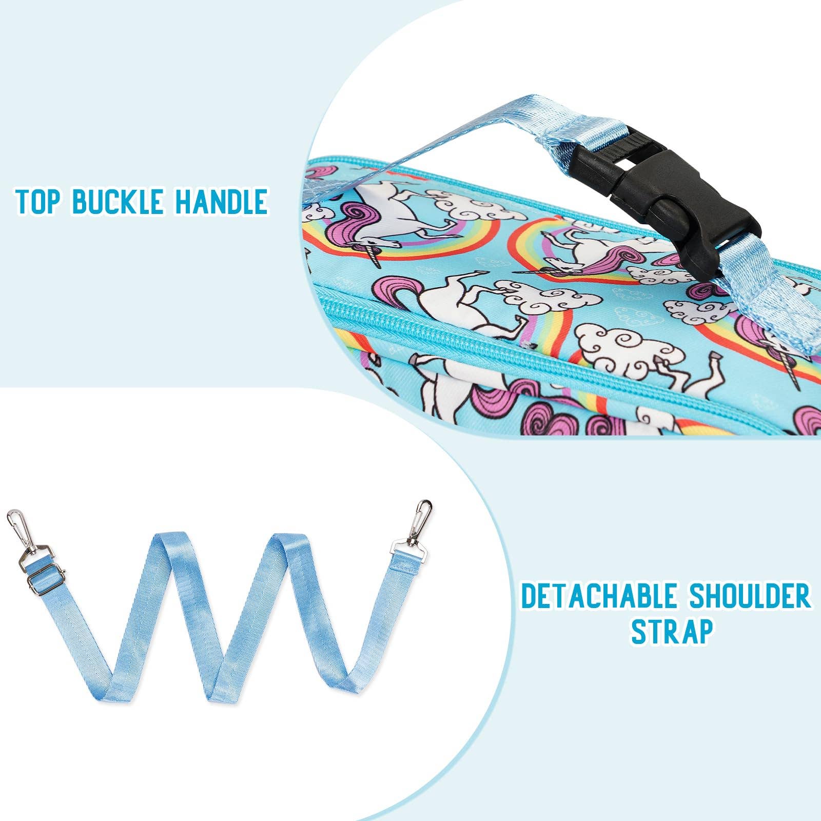 wandf – wholesale Lunch bag/box – Kids – Insulated Lunch Tote Bag Kids Expandable Lunch Box WF704842