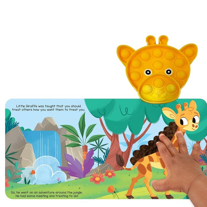 Little Hippo Books - Wholesale Book - Kids - Little Giraffe - Your Sensory Fidget Friend
