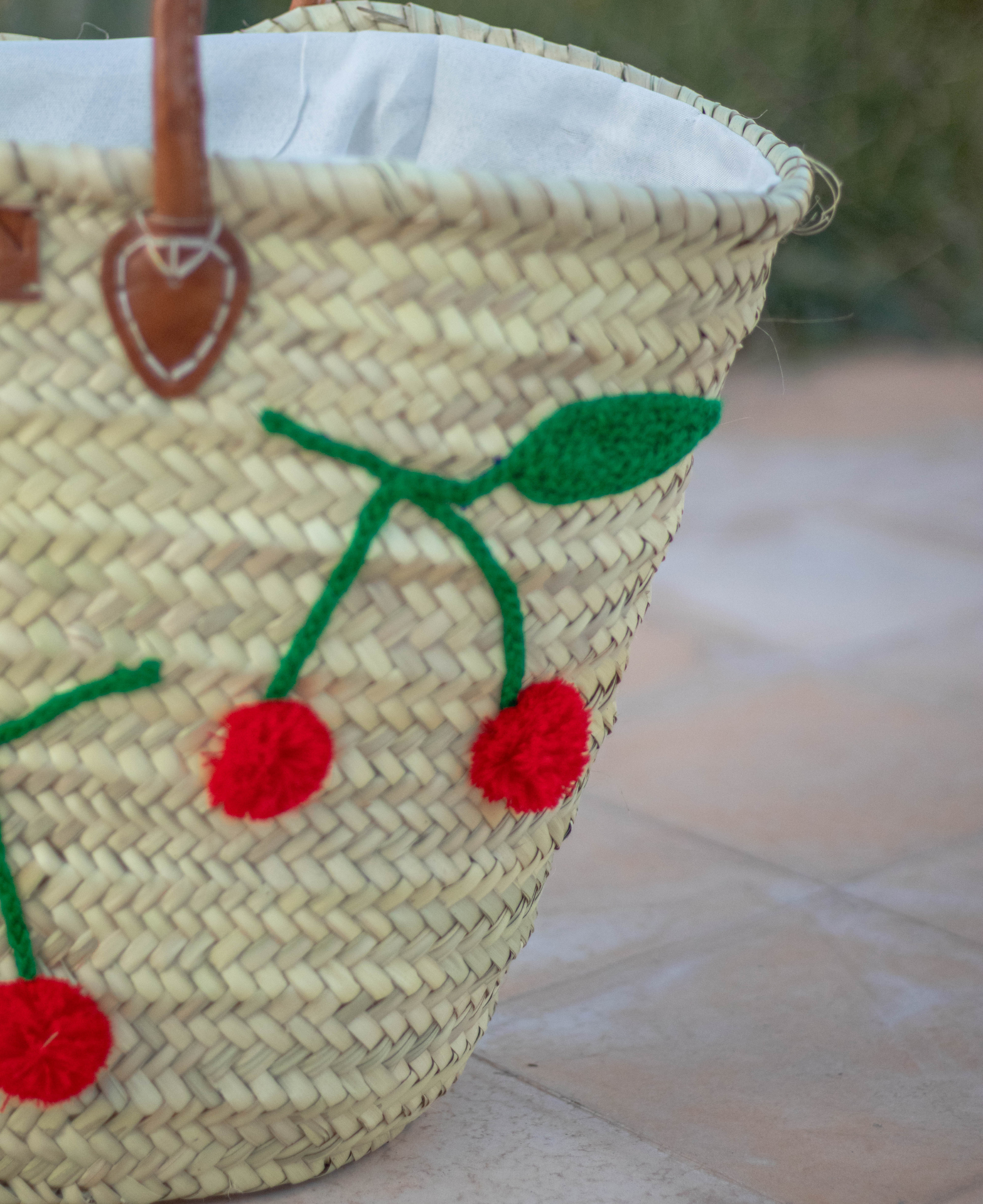 Maison Berber - Wholesale Strandtas - Handgemaakte strooien boodschappentassen2